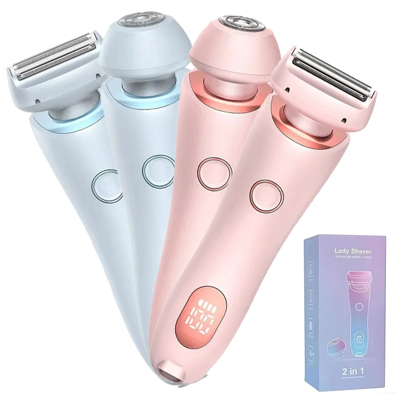 SmoothGlide Women’s Electric Razor – Painless & Rechargeable