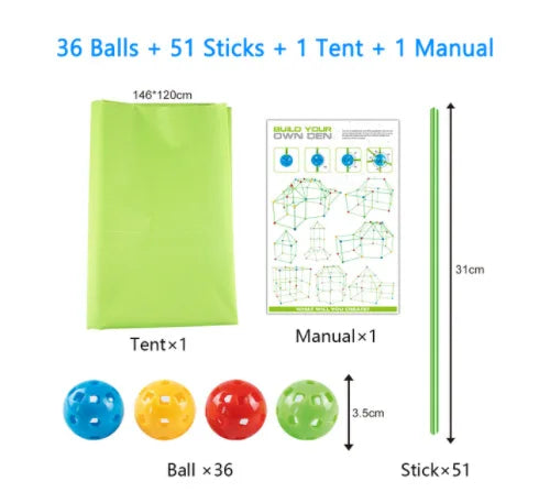 DIY Kids’ Ultimate Fort Building Kit – Endless Creativity