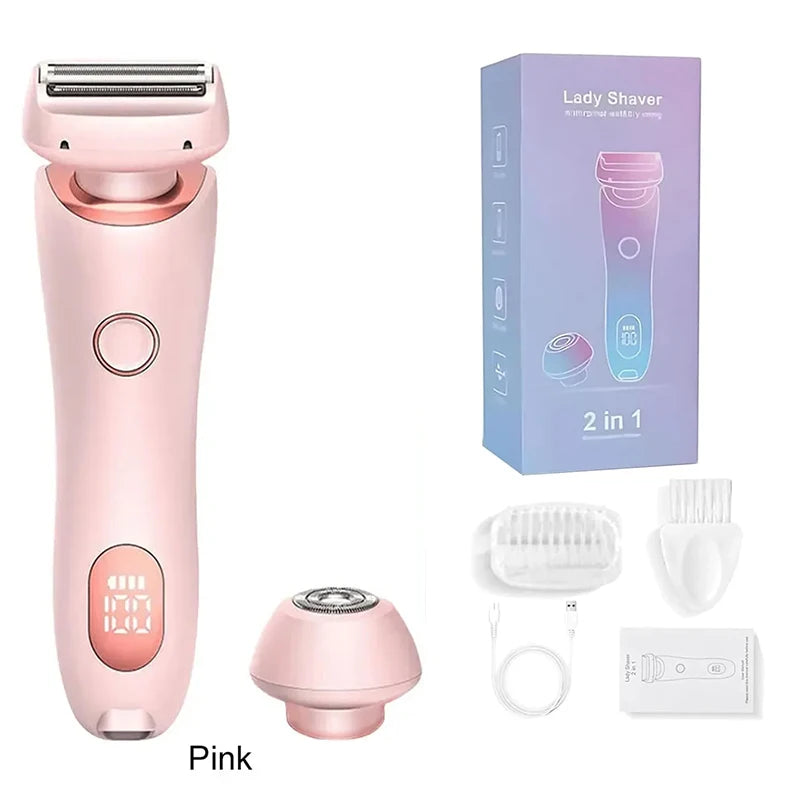 SmoothGlide Women’s Electric Razor – Painless & Rechargeable