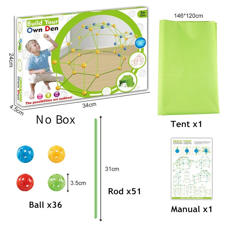 DIY Kids’ Ultimate Fort Building Kit – Endless Creativity