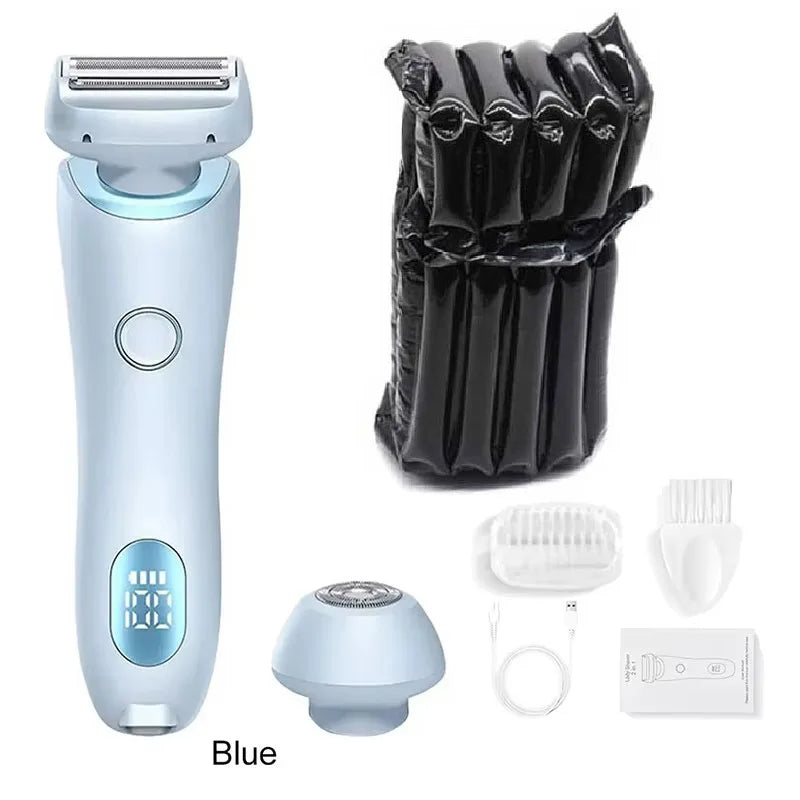 SmoothGlide Women’s Electric Razor – Painless & Rechargeable