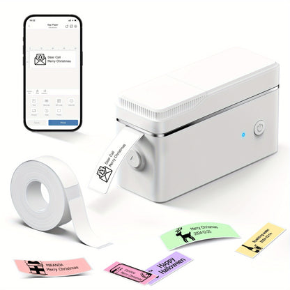 Portable Thermal Label Printer